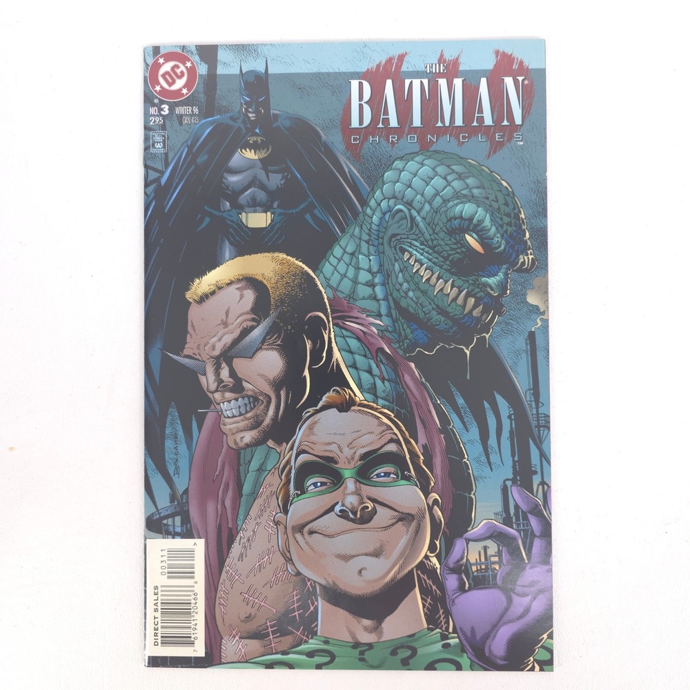 Batman Chronicles 3 1995 DC Riddler Zsasz Sienkiewicz Vintage Comics 1990s